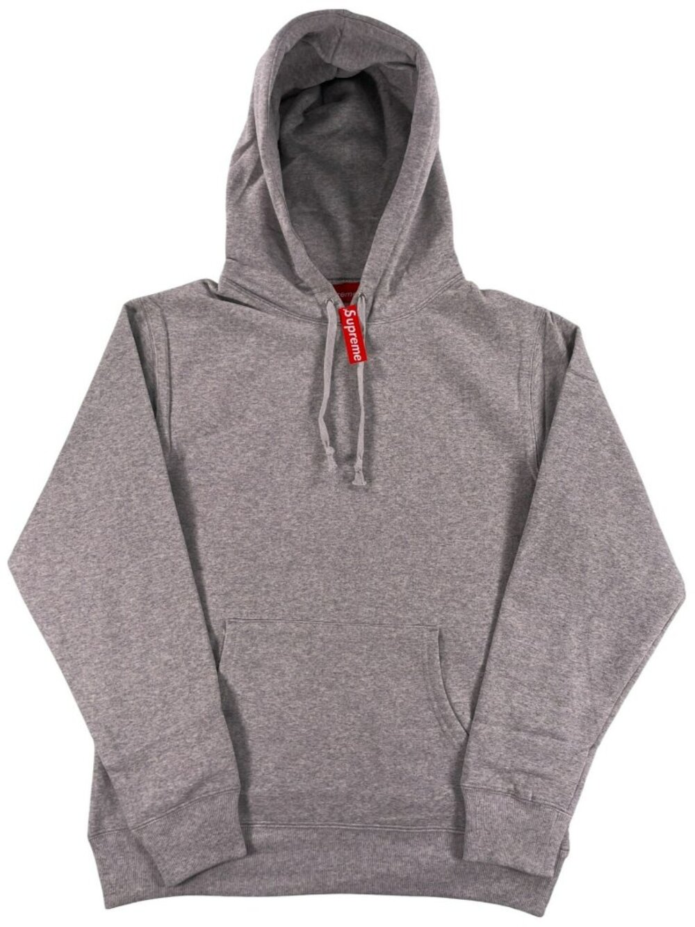 Supreme Satin-Appliqué Hoodie Bold Logo Cotton Streetwear Men's Size Medium NEW